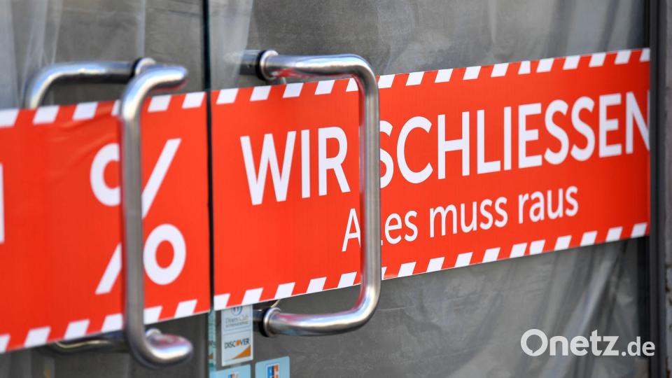 Eine Pleitewelle hat die deutsche Wirtschaft erfasst. (Archivbild) Bild: Martin Schutt/dpa-Zentralbild/dpa
