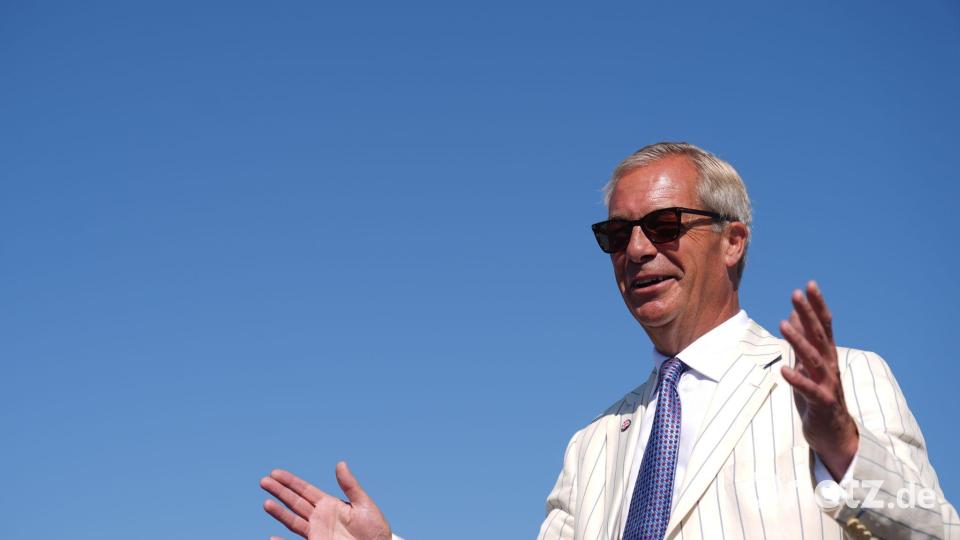 Brexit-Vorkämpfer Nigel Farage kehrt wieder ins Parlament zurück. Bild: Joe Giddens/PA Wire/dpa