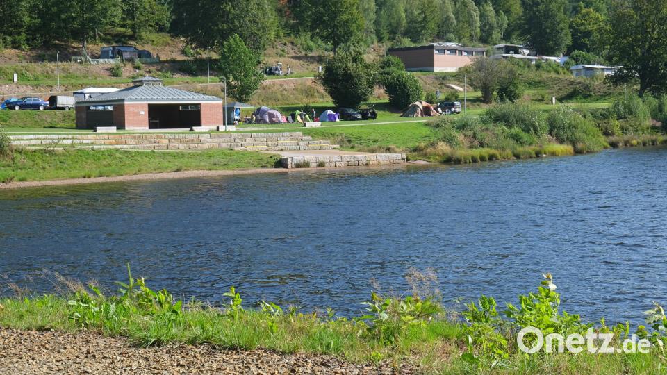 Gaisweiher und Freizeit gehören seit vielen Jahrzehnten zusammen. Mit 19,1 Grad Celsius war das Wasser im Mai noch etwas frisch. Archivbild: nm