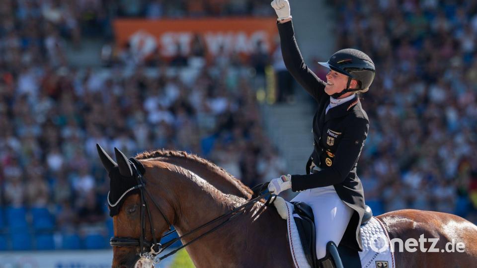 Katharina Hemmer feierte Bronze. Bild: Rolf Vennenbernd/dpa