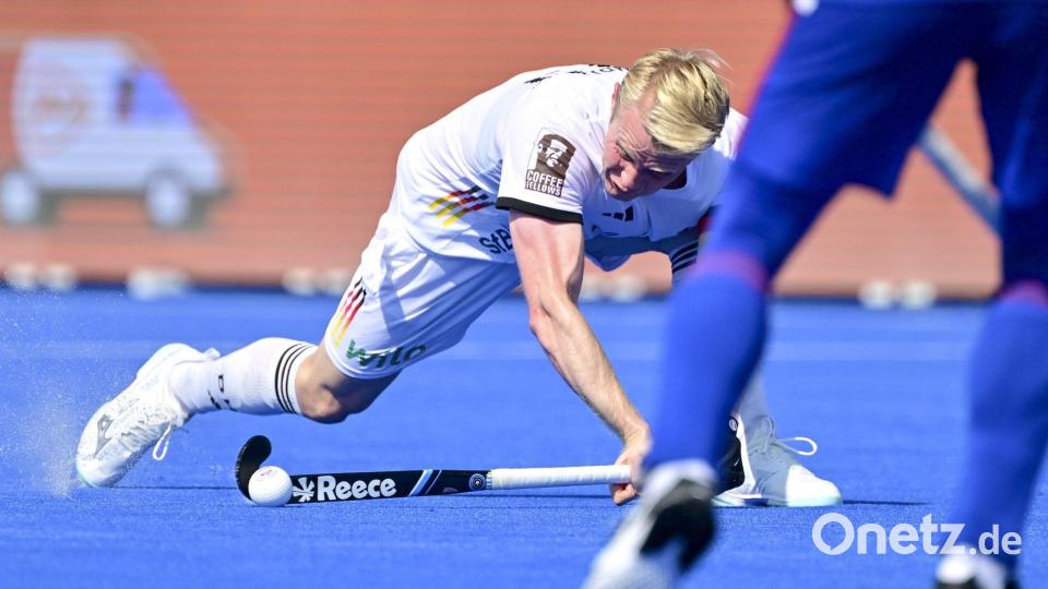 Kapitän Tom Grambusch führte die DHB-Herren zum Sieg. Bild: Dirk Waem/Belga/dpa