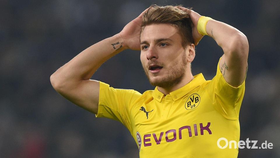 Beim BVB größtenteils glücklos: Ciro Immobile. (Archivfoto) Bild: picture alliance / dpa