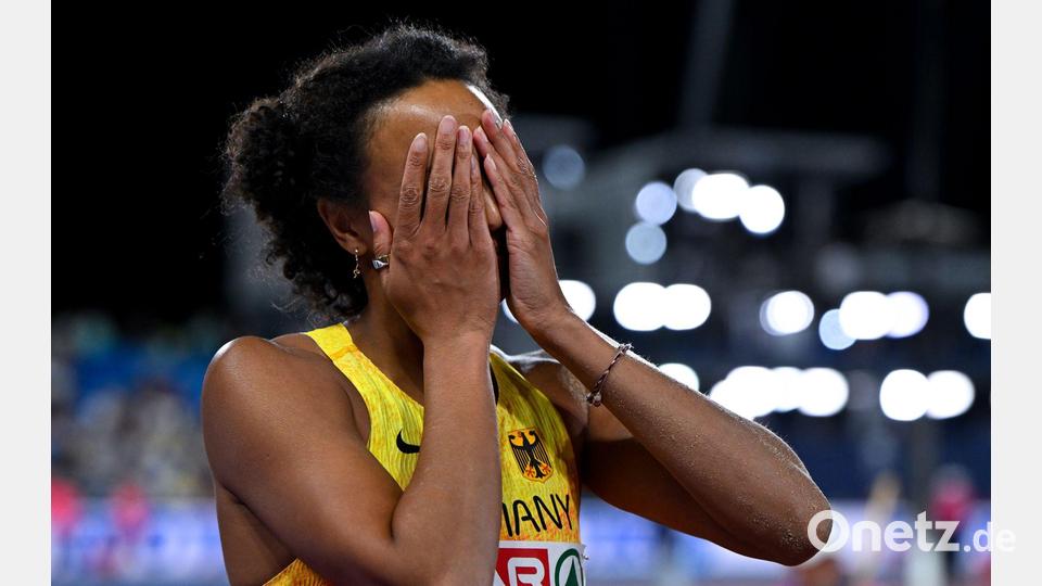 Malaika Mihambo war nach dem fünften Platz enttäuscht. Bild: Sven Hoppe/dpa