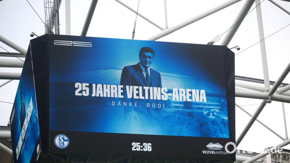 Das Testspiel gegen Real Madrid fand anlässlich des 25-jährigen Jubiläums der Veltins-Arena statt. Bild: Bernd Thissen/dpa