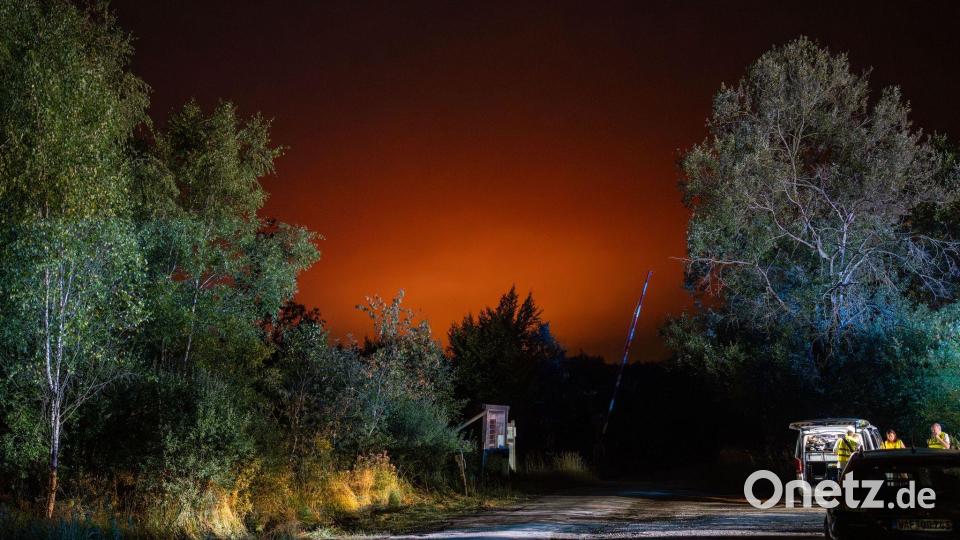 Waldbrand im Hohen Venn Bild: Max Lametz/dpa