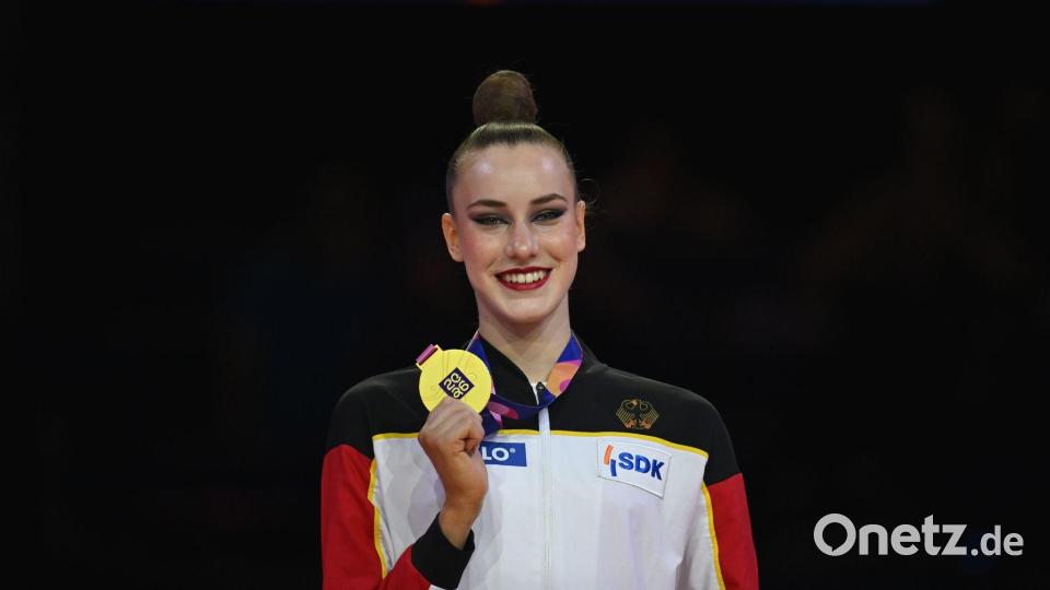 Gewann insgesamt vier WM-Medaillen: Darja Varfolomeev. Bild: Marijan Murat/dpa
