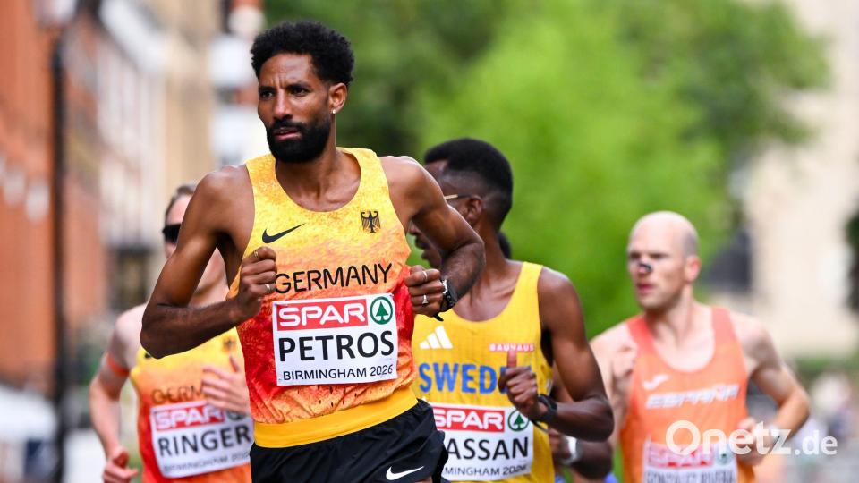 Amanal Petros ist der neue Marathon-König Europas. Bild: Sven Hoppe/dpa