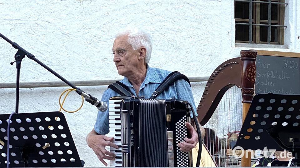 Mit dabei: Richard Schwabl aus Moosbach. Bild: Claudia Völkl