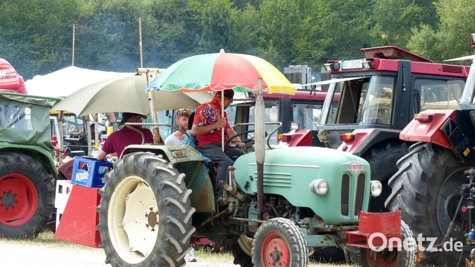 Eindeutig, Traktorfahrer sind Pragmatiker. Bild: Heidi Franitza