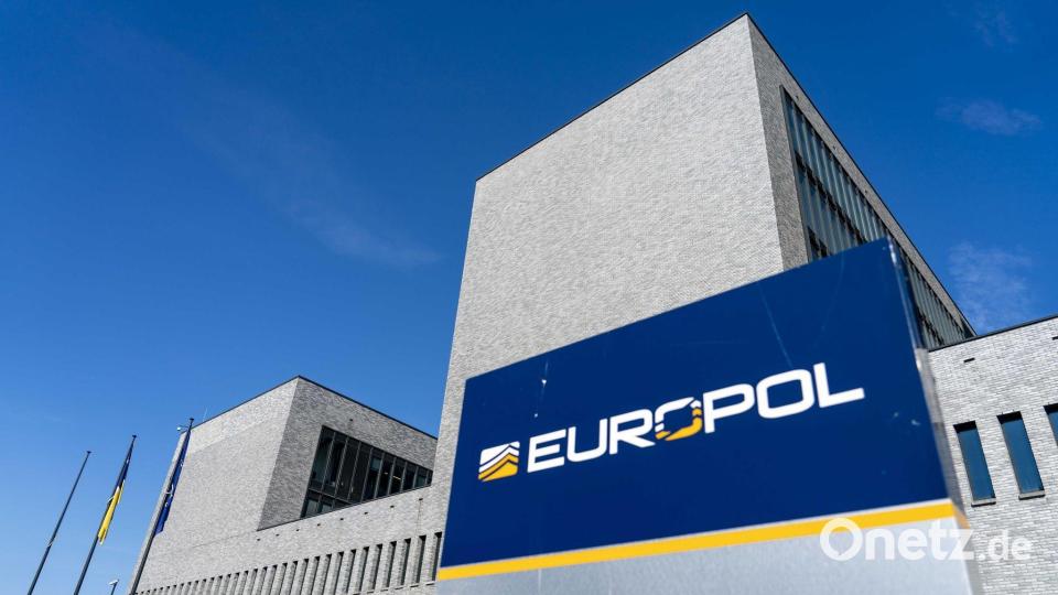 Blick auf das Gebäude der EU-Polizeibehörde Europol in Den Haag. (Archivbild) Bild: Jerry Lampen/anp/dpa