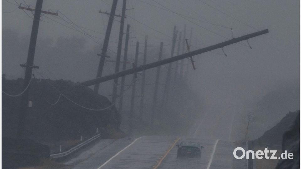 Der Sturm war am Wochenende dicht an Big Island vorbeigezogen. Bild: Stephen Lam/San Francisco Chronicle/AP/dpa