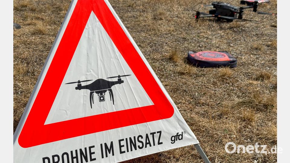 Vorsicht! Drohnen-Landeplatz. Bild: Petra Hartl