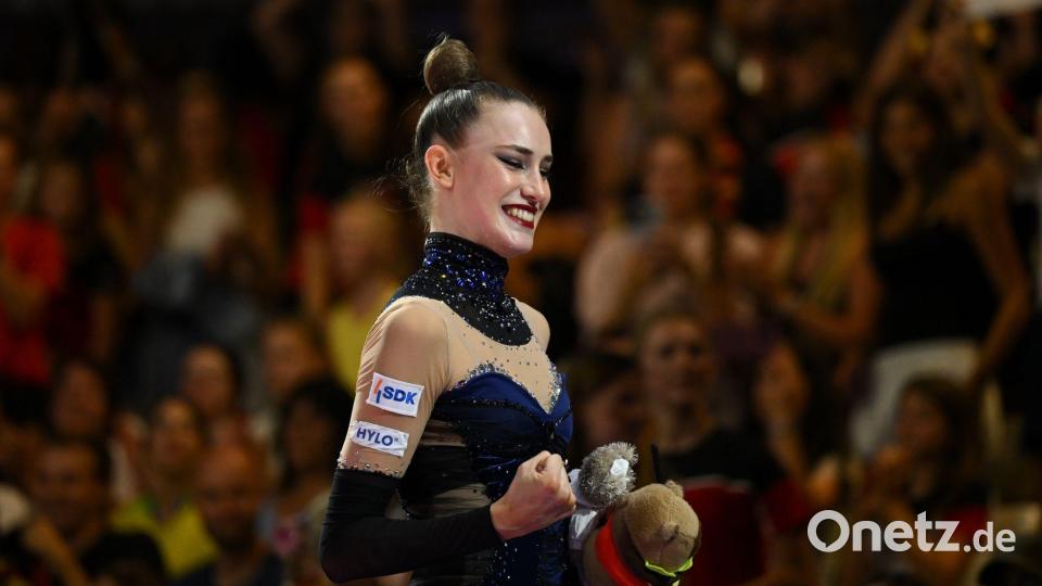 Freut sich auf einen entspannten Urlaub: Darja Varfolomeev. Bild: Marijan Murat/dpa