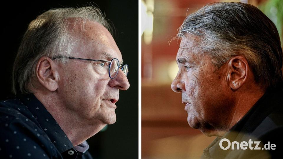 Haseloff und Gabriel halten bisherige Abgrenzungsstrategien zur AfD für gescheitert. Bild: Kay Nietfeld/dpa