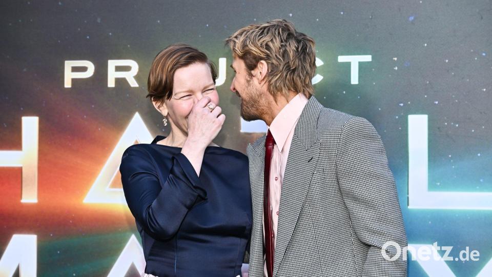Ryan Gosling ist angetan von Sandra Hüllers Humor. (Archivbild) Bild: Evan Agostini/Invision/dpa