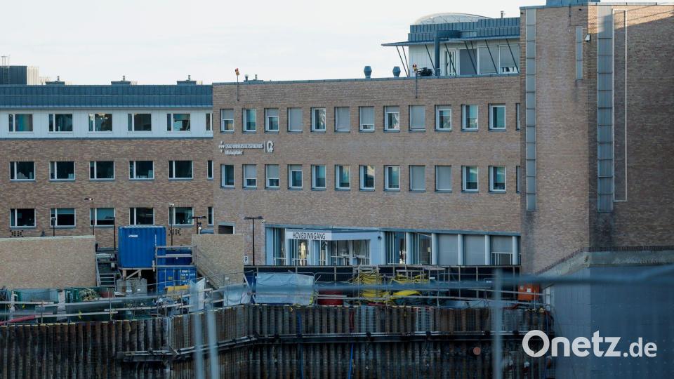 In diesem Krankenhaus in Oslo bekam König Harald V. Besuch von seiner Familie. Bild: Jonas Been Henriksen/NTB/dpa