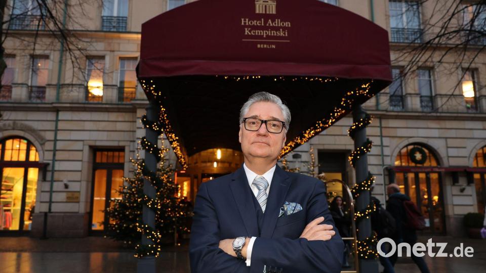 Felix Adlon ist Nachfahre der Gründer und spricht im Interview über den Namen des Nobelhotels. (Archivbild) Bild: Joerg Carstensen/dpa