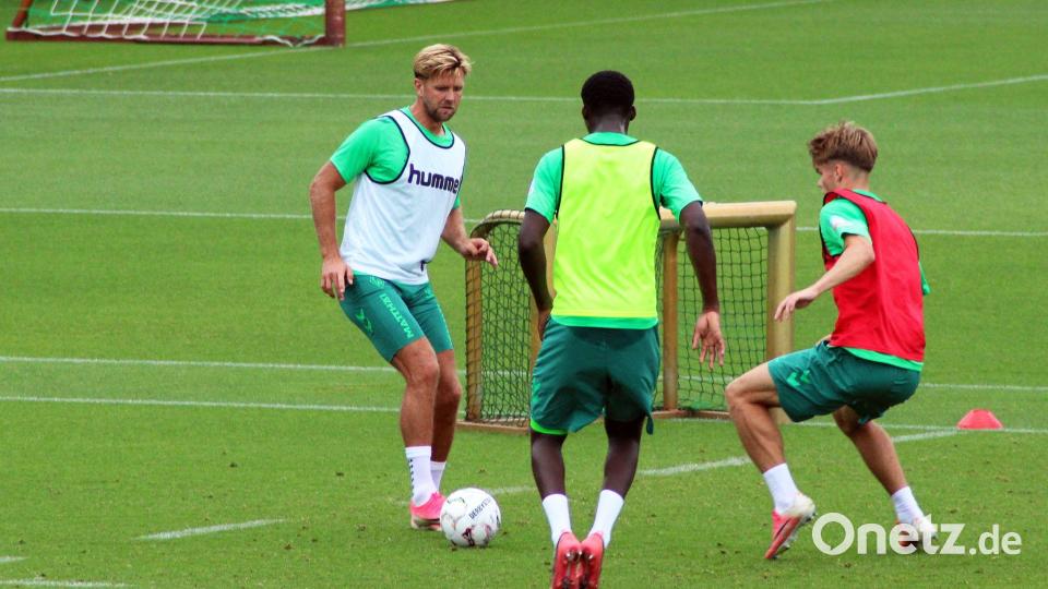 Wieder für Werder am Ball: Niclas Füllkrug. Bild: Kai Moorschlatt/dpa
