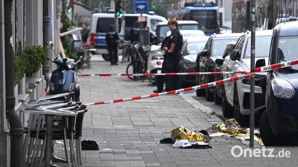 Das Gelände um den Ort des Geschehens wurde weiträumig abgesperrt. Bild: Felix Hörhager/dpa