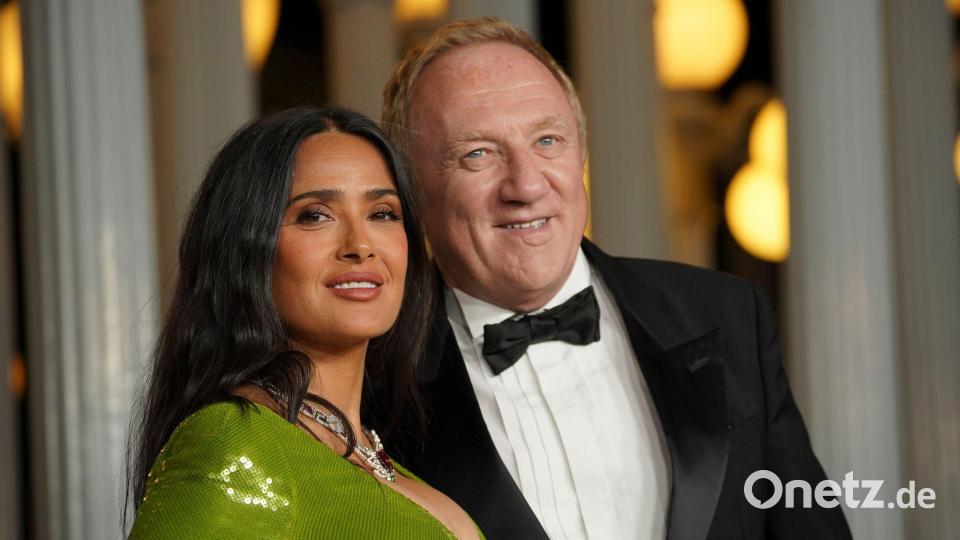 Salma Hayek und François-Henri Pinault sind seit 2009 miteinander verheiratet. (Archivbild) Bild: Jordan Strauss/Invision/AP/dpa