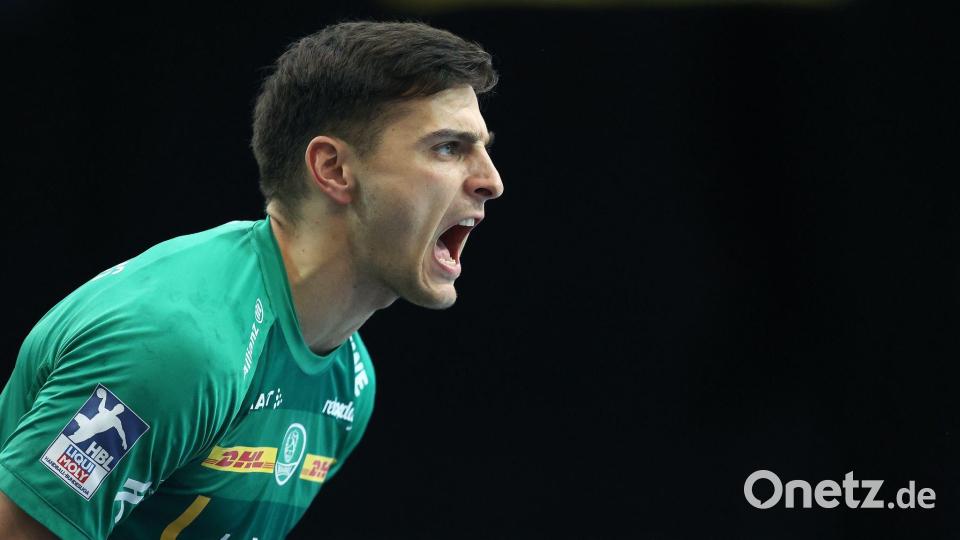Der Königstransfer: Bundesliga-Routinier Lucas Krzikalla läuft künftig für die Panther auf. (Archivbild) Bild: Ronny Hartmann/dpa-Zentralbild/dpa