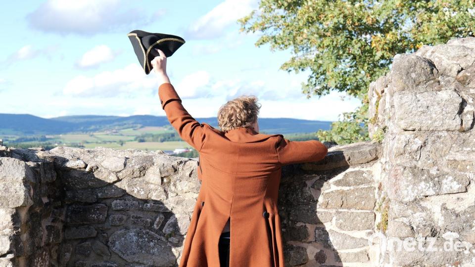 Eindrücke von den Führungen auf Burg Murach. Bild: Florian Wein