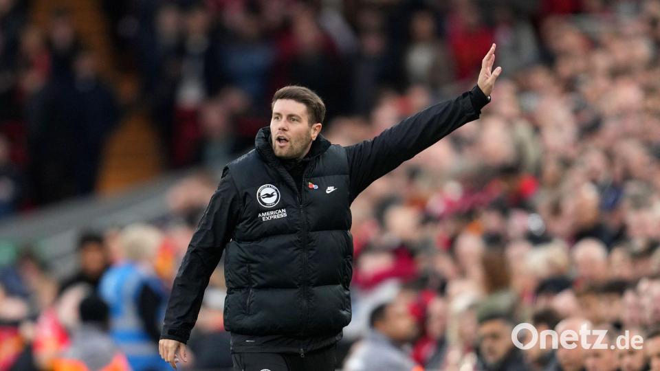 Mit Brighton & Hove Albion hat sich Fabian Hürzeler längst in der Premier League etabliert. (Archivbild) Bild: Jon Super/AP