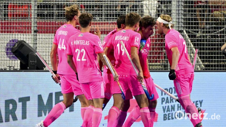 Titelverteidiger Deutschland beendete die WM-Vorrunde ungeschlagen. (Archivbild) Bild: Dirk Waem//dpa