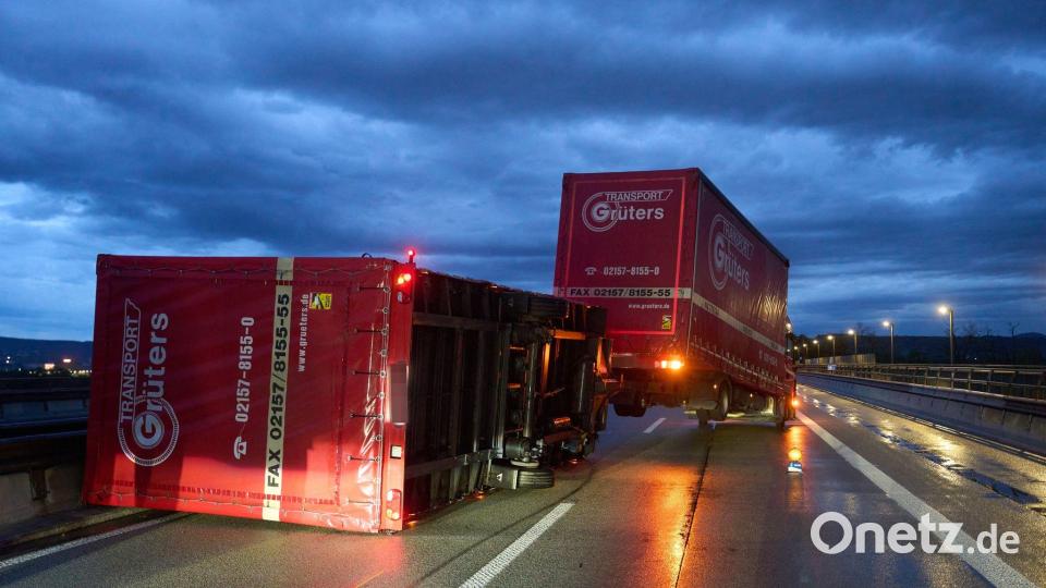 Sturmböen haben zahlreiche Schäden verursacht Bild: Thomas Frey/dpa