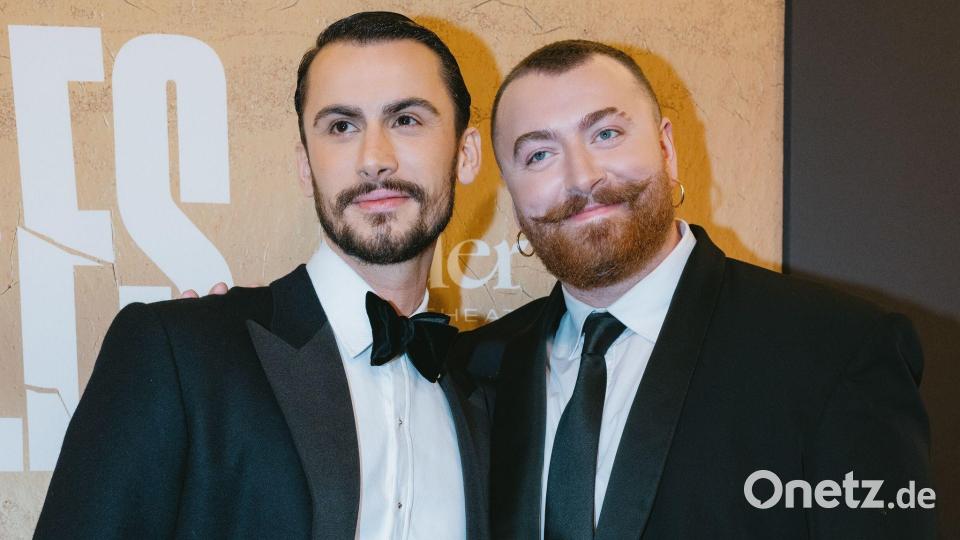 Sam Smith liebt die haselnussbraunen Augen von Modedesigner Christian Cowan. (Archivbild) Bild: Dinara Khairova/Photo Image Press via ZUMA Press/dpa