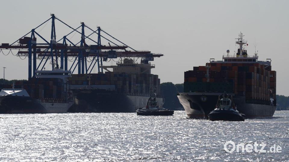 Deutschlands Exporteure verkaufen ihre Waren in alle Welt. (Symbolbild) Bild: Marcus Brandt/dpa