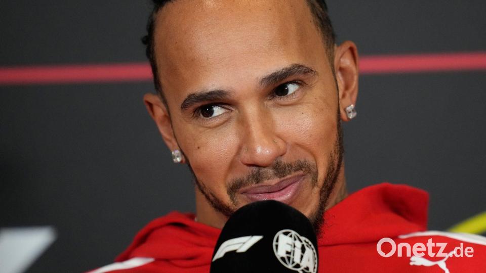 Lewis Hamilton genoss die Formel-1-Ferien auch mit Kim Kardashian. (Archivbild) Bild: Darko Bandic/AP/dpa