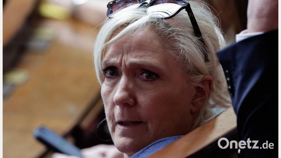 Dass das französische Rassemblement National mit Marine Le Pen sich der AfD wieder annähert, hält ein politischer Beobachter für unwahrscheinlich. Bild: Stephane De Sakutin/AFP/dpa