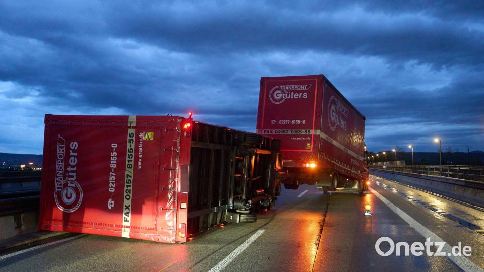 In der Mitte Deutschlands tobte der Sturm besonders schwer. Bild: Thomas Frey/dpa