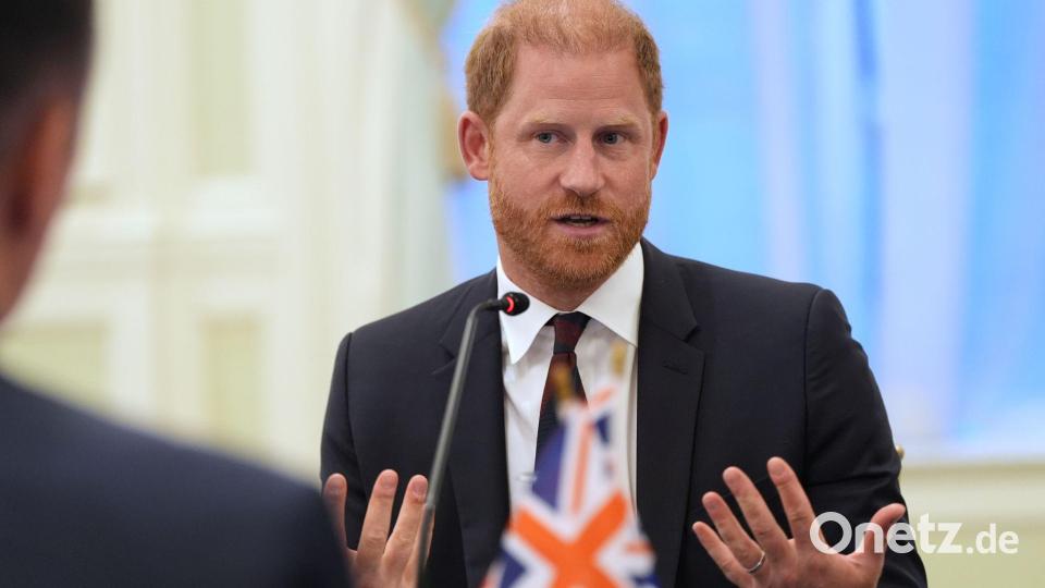 Harry sprach bereits im vergangenen Jahr über seinen Wunsch nach Versöhnung. Bild: Alex Brandon/AP/dpa