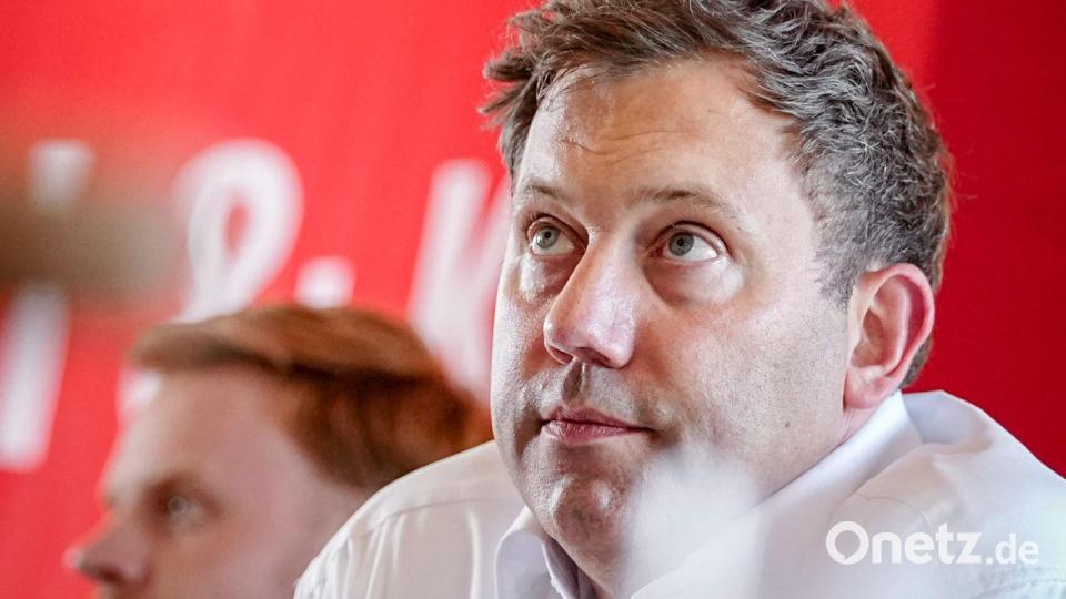 Dem Vorsitzenden fehlt breiter Rückhalt der SPD-Basis. Bild: Kay Nietfeld/dpa
