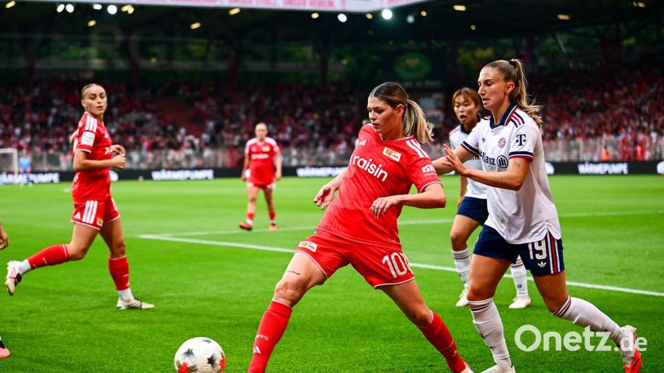 Union Berlin erweist sich für den FC Bayern beim Bundesligastart als ernstzunehmender Gegner. Bild: Sebastian Christoph Gollnow/dpa