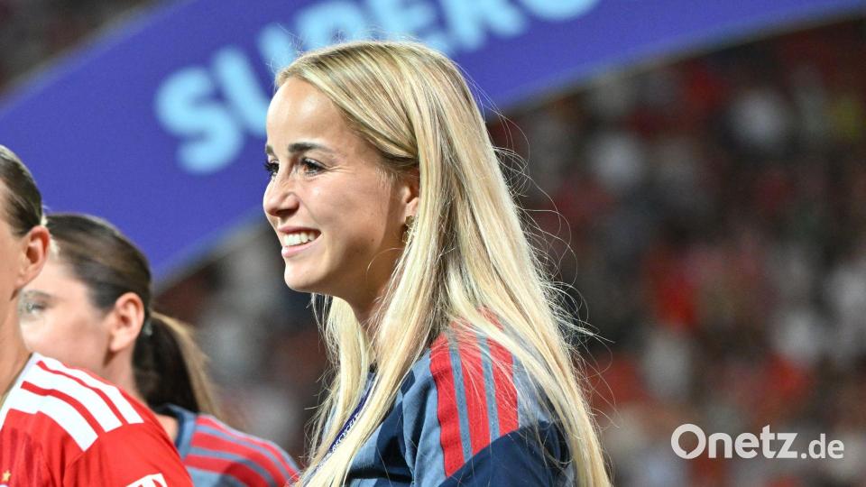 Giulia Gwinn ist eine Führungsspielerin des FC Bayern. (Archivbild) Bild: Peter Kneffel/dpa