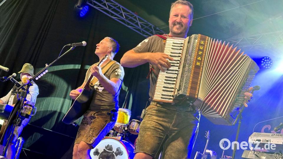 Die Musik reißt mit. Bild: Gabi Schönberger