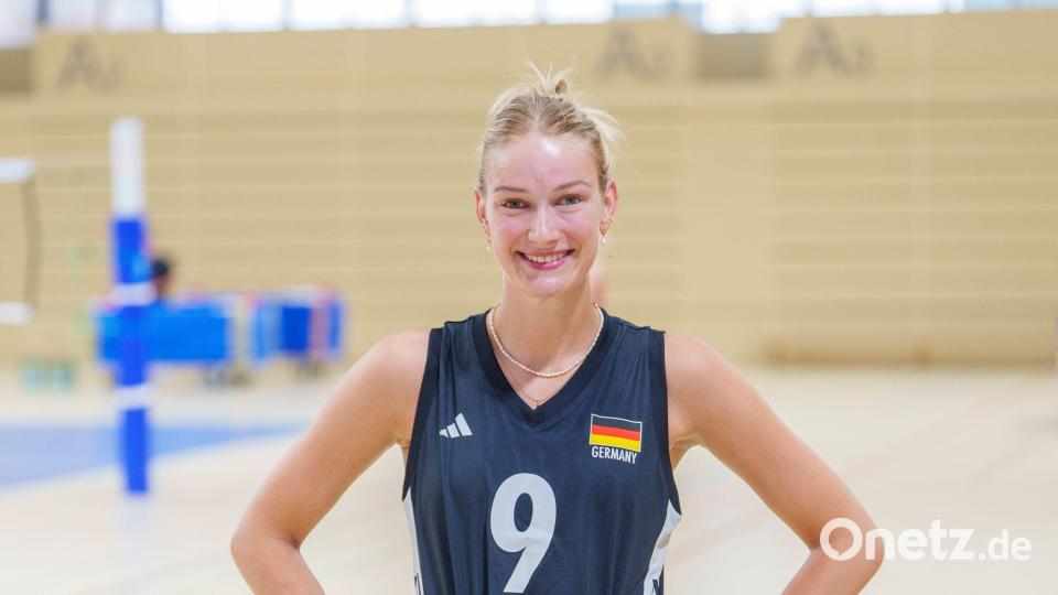 Lina Alsmeier ist Co-Kapitänin der deutschen Auswahl. (Archivbild) Bild: Andreas Arnold/dpa