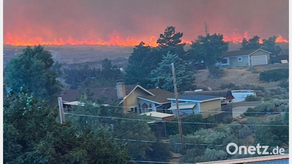 Brände breiten sich in Nevada aus. Bild: Cari Kieffer/Cari Kieffer via AP/dpa