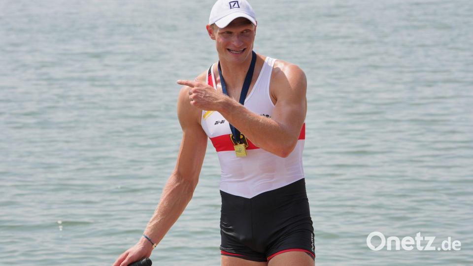 Oliver Zeidler will in Amsterdam seinen vierten WM-Titel gewinnen. (Archivbild) Bild: Antonio Calanni/AP/dpa