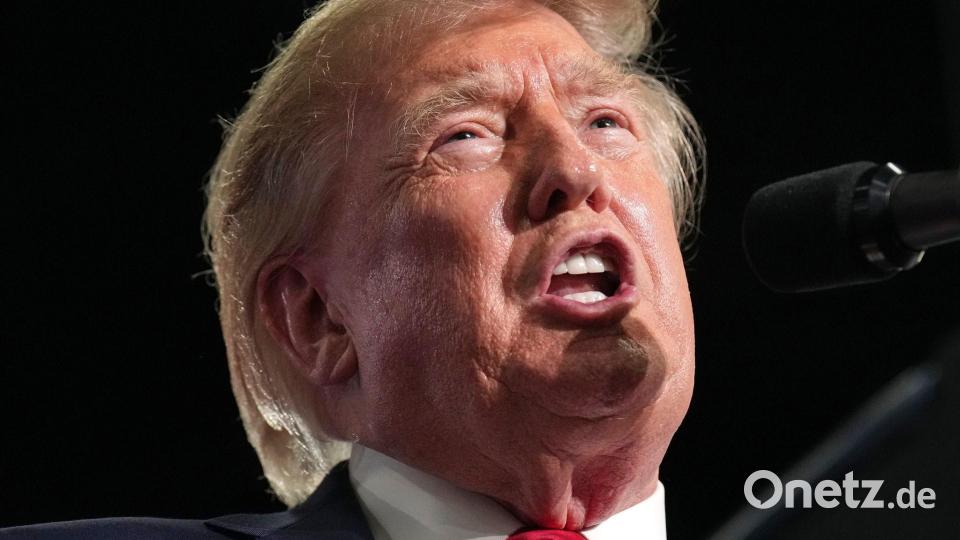 US-Präsident Trump hat Details des US-„Wirtschaftskriegs“ gegen den Iran bekanntgegeben. (Archivfoto) Bild: Jacquelyn Martin/AP/dpa