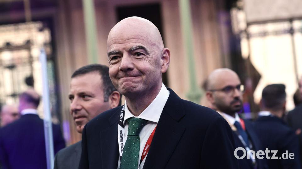 Gianni Infantino will weiter an der Spitze der FIFA bleiben. Bild: Teresa Suarez/Pool EPA via AP/dpa