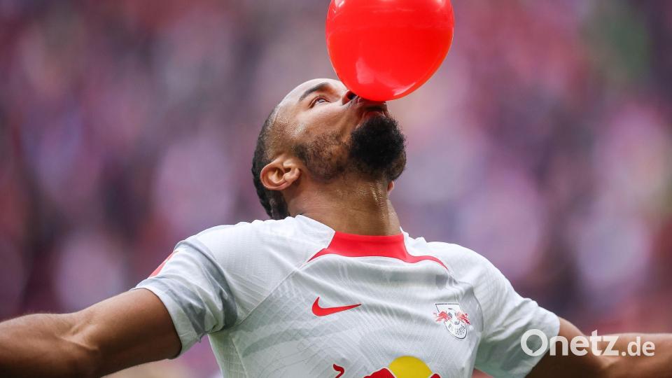 Christopher Nkunku kehrt zu RB Leipzig zurück. (Archivbild) Bild: Jan Woitas/dpa
