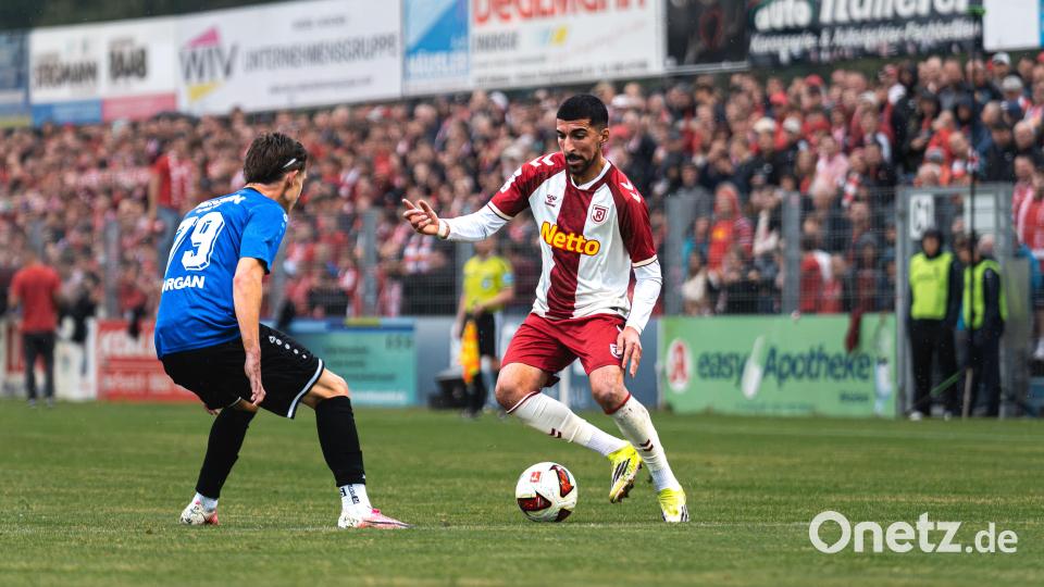 Die SpVgg SV Weiden muss sich dem Drittligisten SSV Jahn Regensburg mit 1:5 geschlagen geben. Bild: Hannah Dirscherl