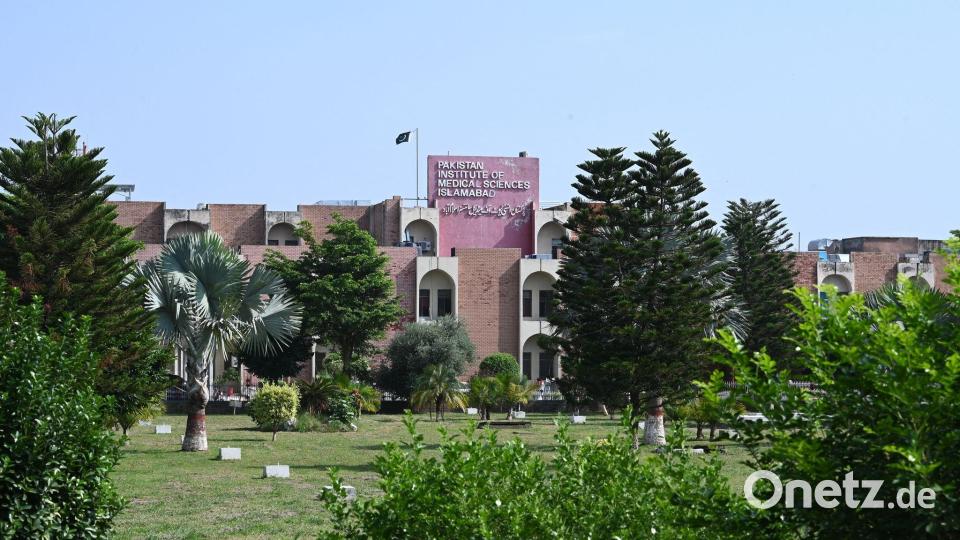 Im staatlichen Pakistan Institute of Medical Sciences wird auch unterrichtet. Bild: Mathis Richtmann/dpa