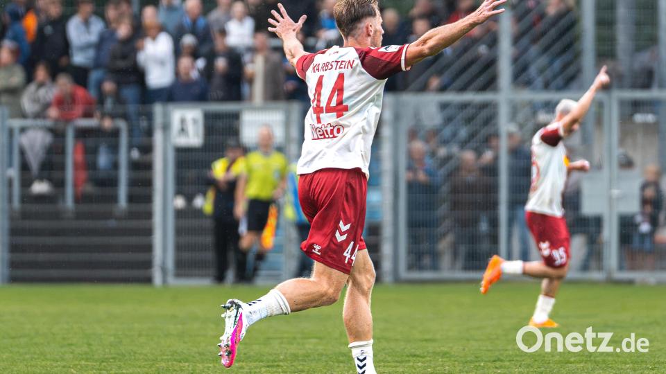 Die SpVgg SV Weiden muss sich dem Drittligisten SSV Jahn Regensburg mit 1:5 geschlagen geben. Bild: Hannah Dirscherl