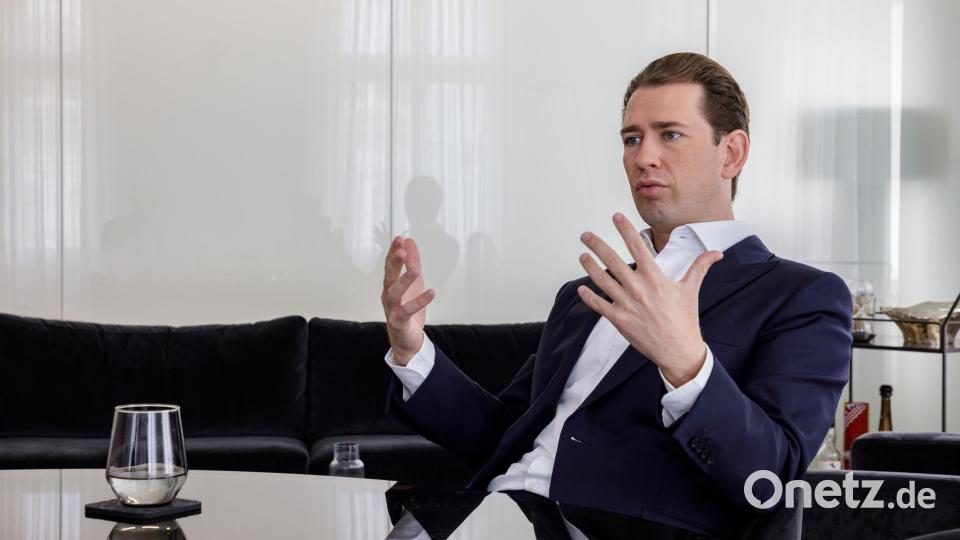 Österreichs Ex-Kanzler Sebastian Kurz wird in Medien manchmal als Comeback-Kandidat gehandelt. Bild: Michael Baumgartner/Kito.Archi/dpa