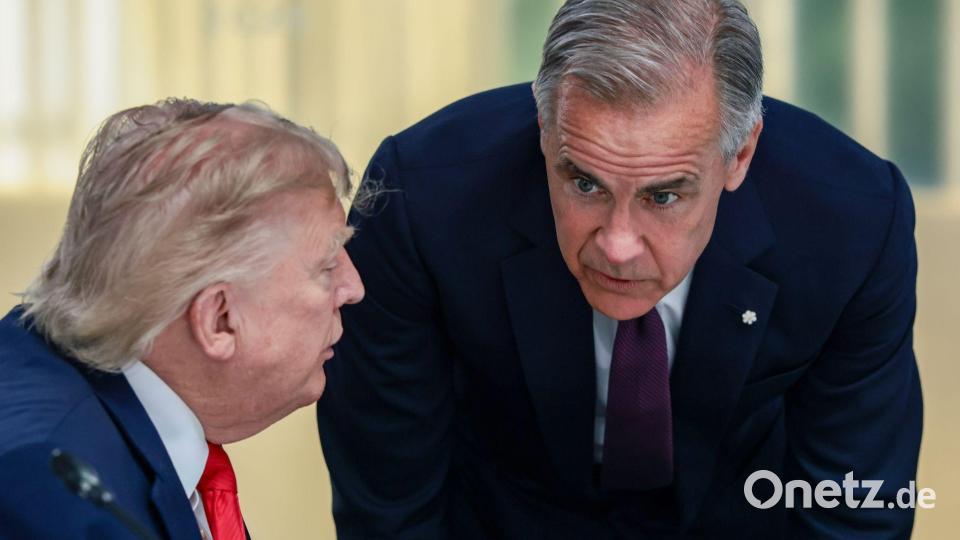 Für Carney ist die Eskalation eine Bewährungsprobe. (Archivbild) Bild: Evelyn Hockstein/Pool Reuters/dpa
